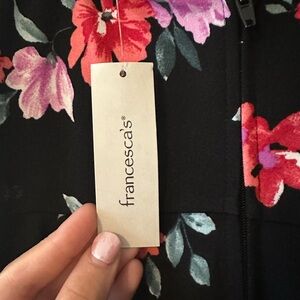 Francesca’s Floral Dress!! So so cute!!